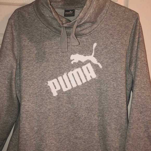 Puma gray sweater athletic wear - Picture 1 of 5